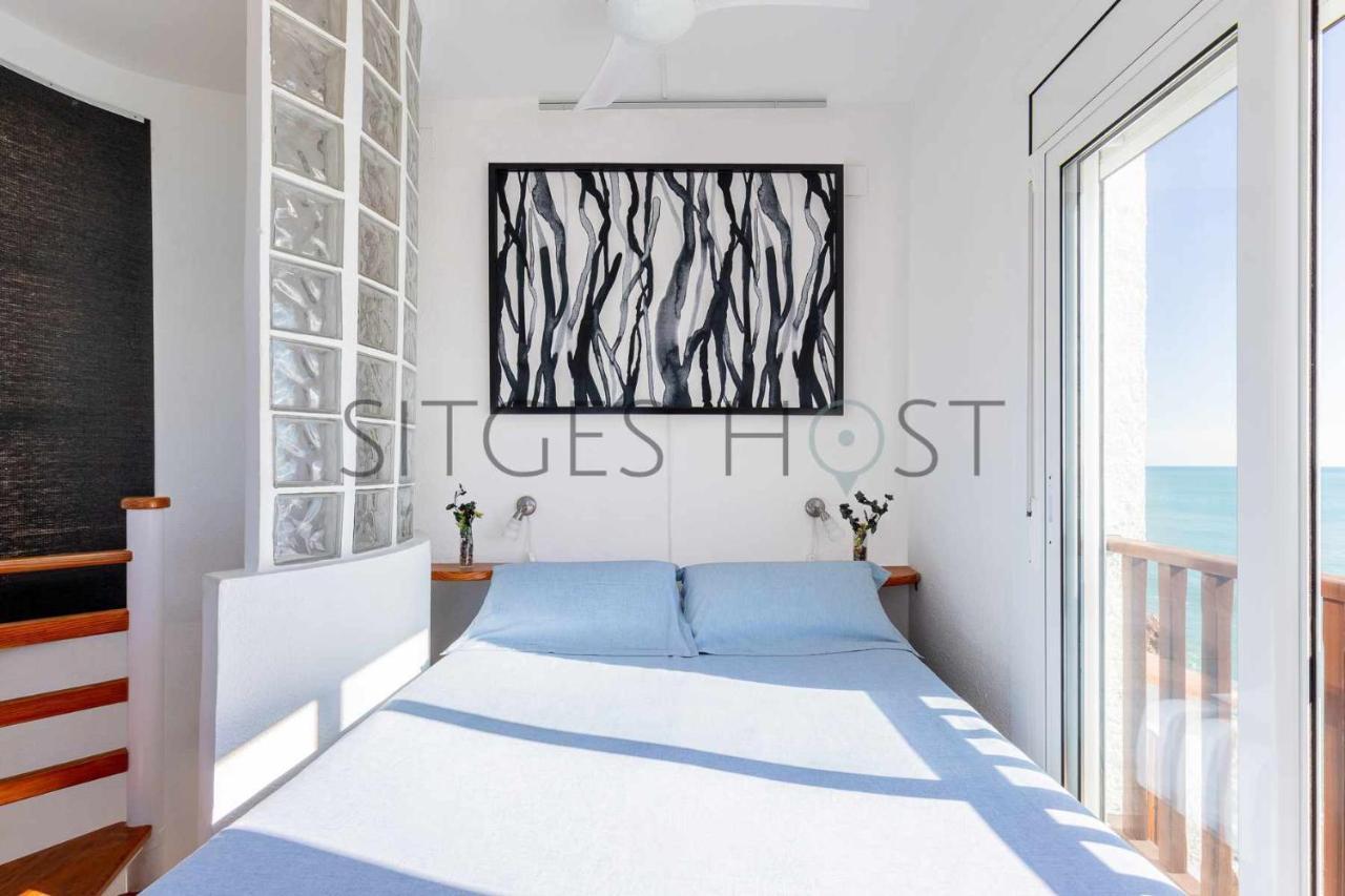 Apartament Alojate En Una Torre Sobre El Mar Sitges Zewnętrze zdjęcie