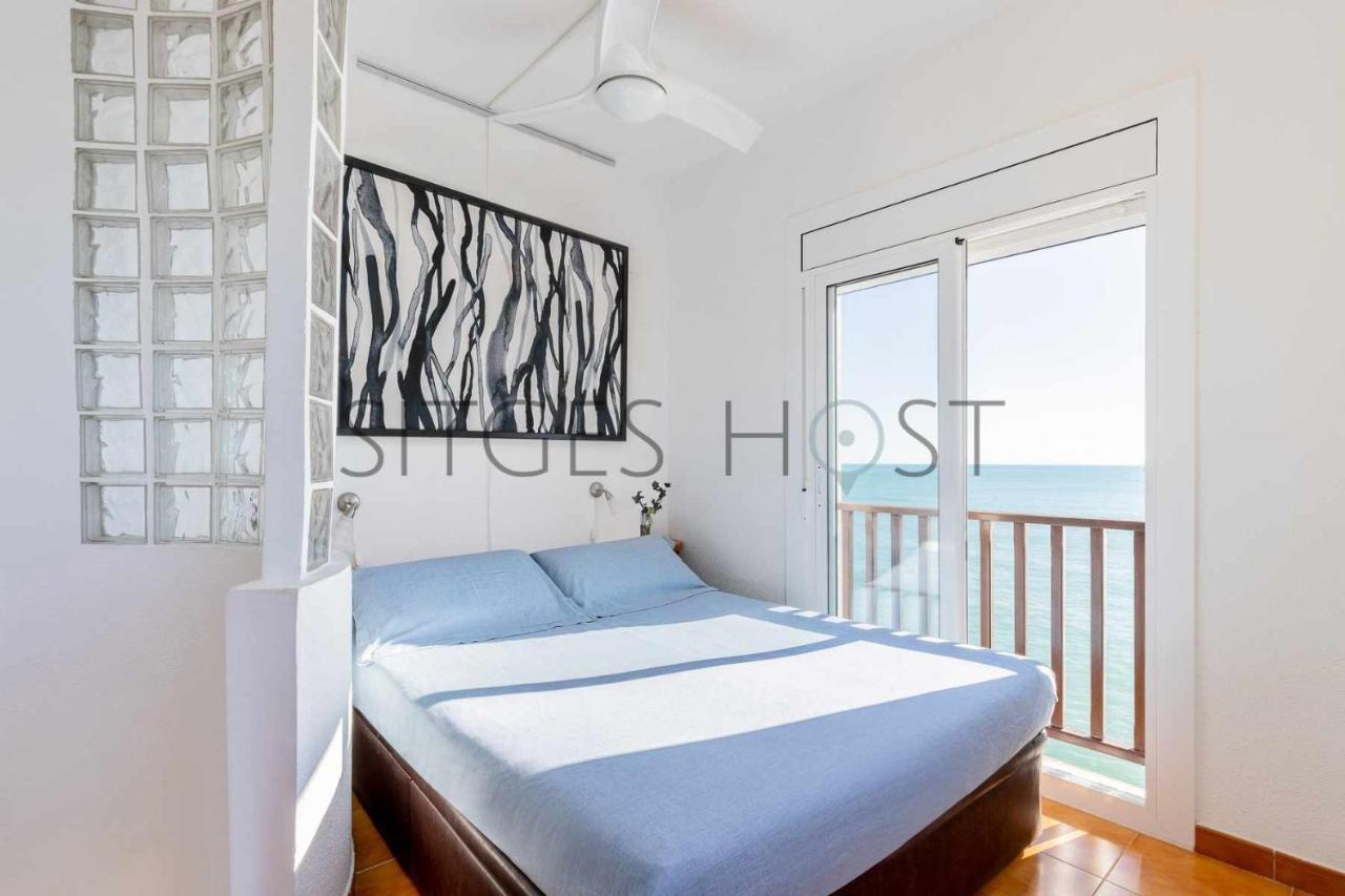 Apartament Alojate En Una Torre Sobre El Mar Sitges Zewnętrze zdjęcie